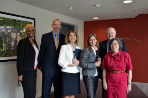 VIFF’s Barbara Chirinos, Pacific Federal Council’s Gerry Salembier, Vancouver Consul General Anne Callaghan, Postmedia Film Critic and event moderator Katherine Monk, and Mark and Cora Lijek